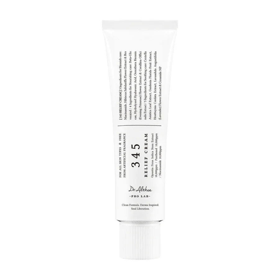 Dr.Althea - 345 Relief Cream | Hidratação e Alívio 50ml
